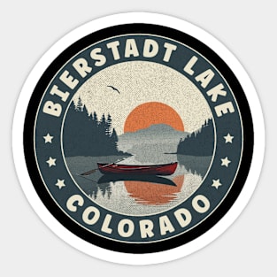 Bierstadt Lake Colorado Sunset Sticker